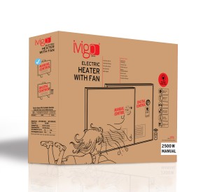 Ivigo Manual Electric Heater with Fan